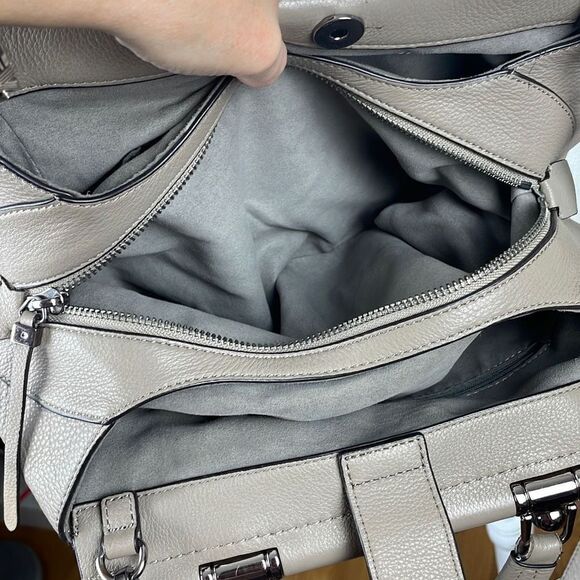 Vince Camuto Carla Grey Multi Snake Satchel - Picture 11 of 15